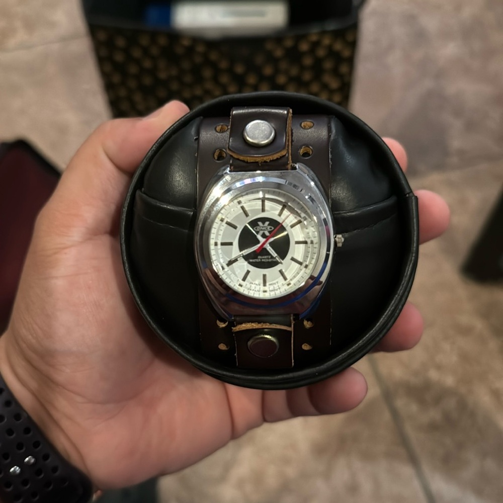 STL watch leather strap